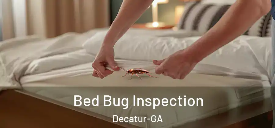 Bed Bug Inspection Decatur-GA