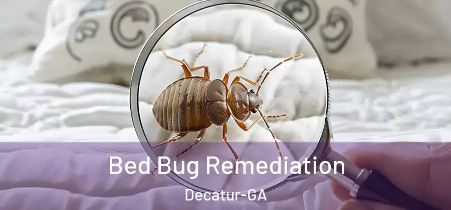 Bed Bug Remediation Decatur-GA