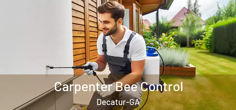 Carpenter Bee Control Decatur-GA