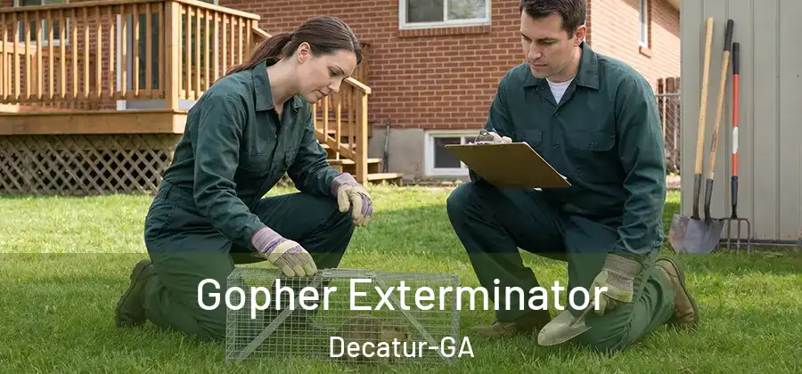 Gopher Exterminator Decatur-GA