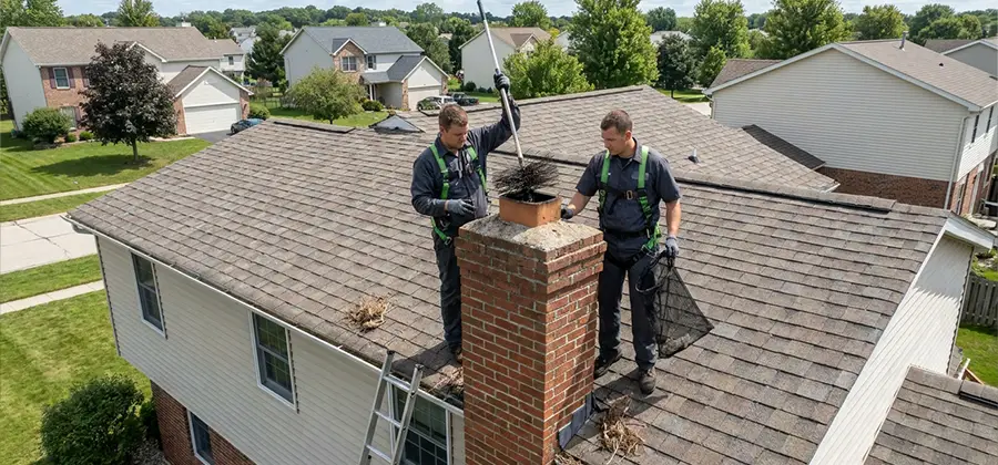 Bird Removal From Chimney in Decatur