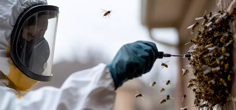 Bumble Bee Hive Removal in Decatur