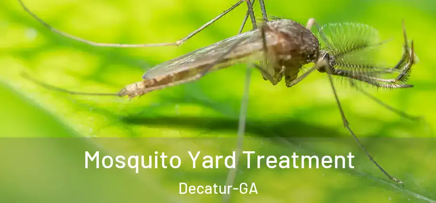 Mosquito Yard Treatment Decatur-GA
