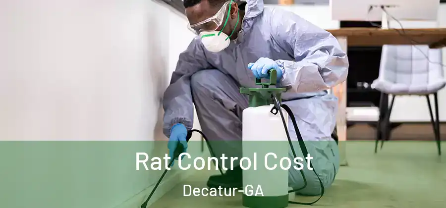 Rat Control Cost Decatur-GA