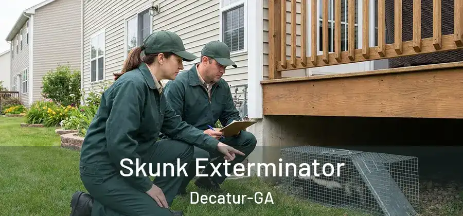 Skunk Exterminator Decatur-GA