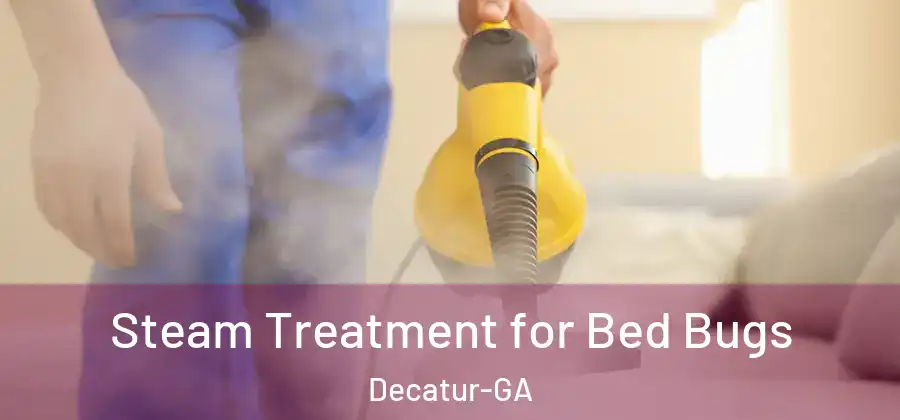 Steam Treatment for Bed Bugs Decatur-GA