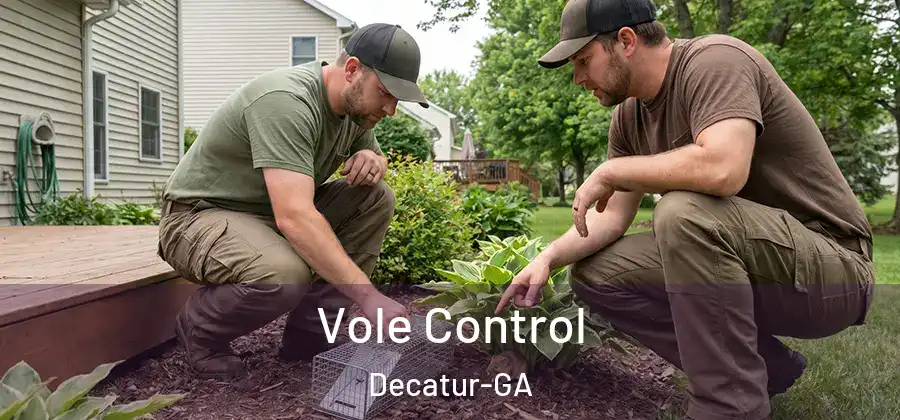 Vole Control Decatur-GA